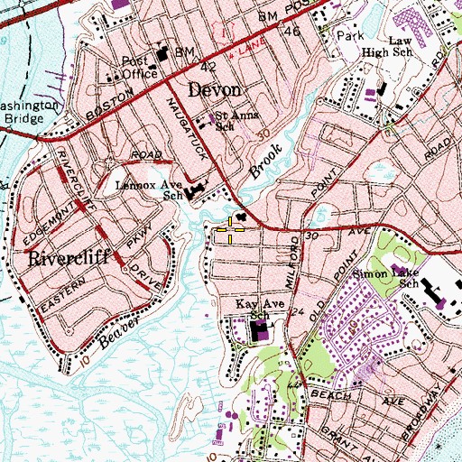 Topographic Map of WFIF, CT