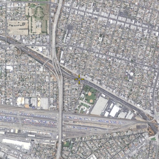 Aerial/Satellite Image of Exit 130B, CA