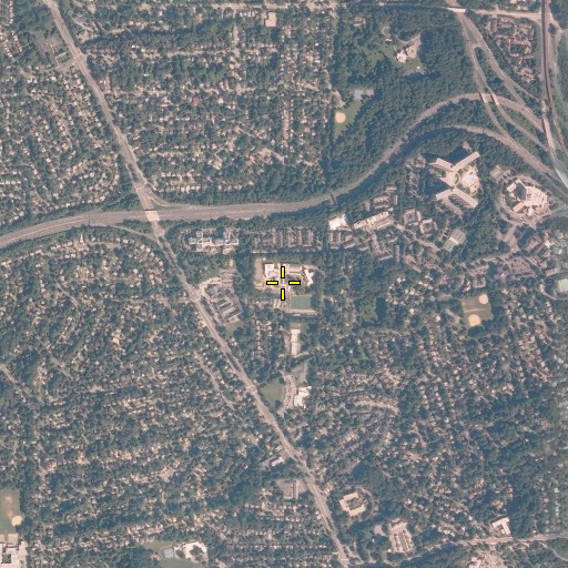 Aerial/Satellite Image of French International School, MD