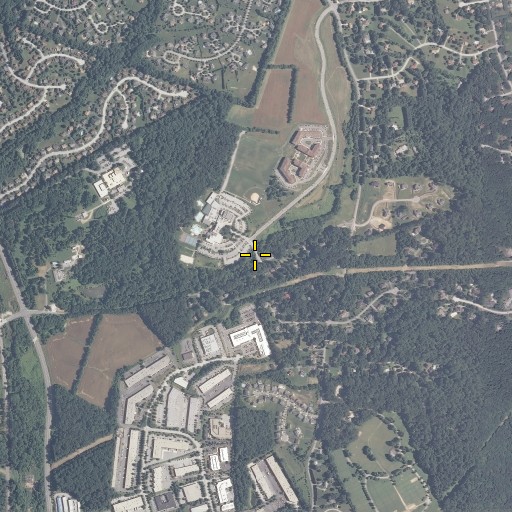Aerial/Satellite Image of Jewish Community Center, MD