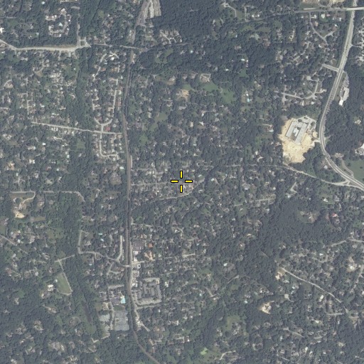 Aerial/Satellite Image of Good Shepherd Preschool, MD