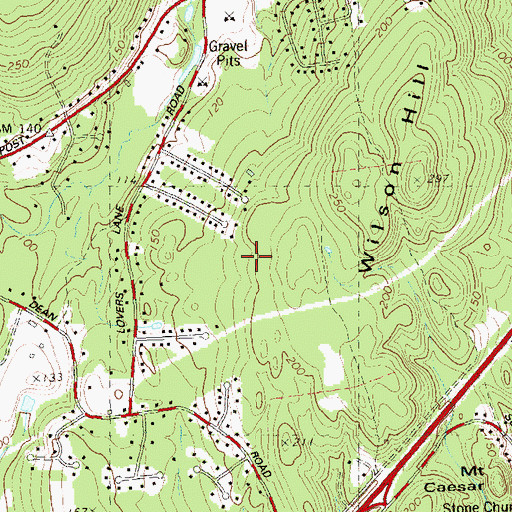 Topographic Map of Town of East Lyme, CT