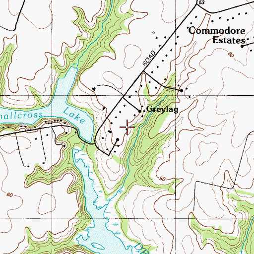 Topographic Map of Greylag, DE
