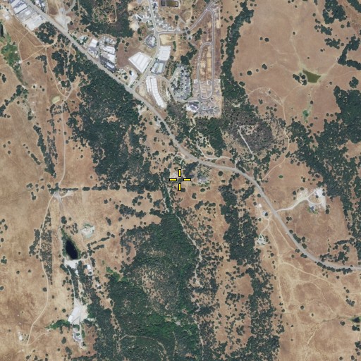 Aerial/Satellite Image of Aetna School, CA