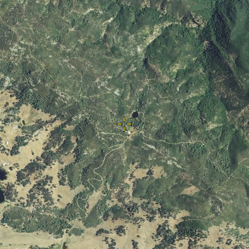 Aerial/Satellite Image of Bear Spring, CA