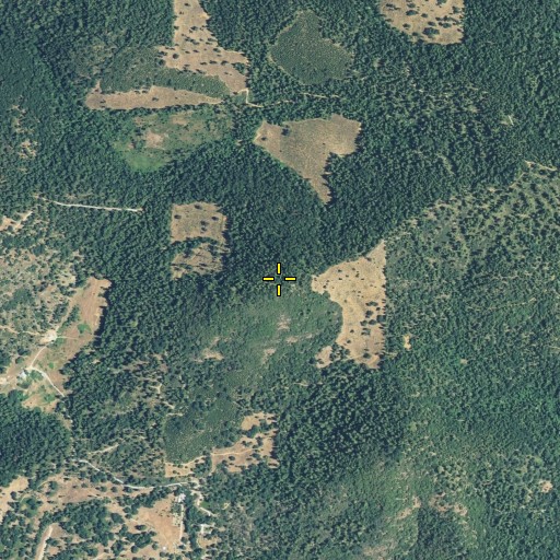 Aerial/Satellite Image of Big Butte, CA