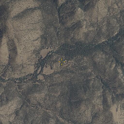 Aerial/Satellite Image of Baldridge Tank, AZ