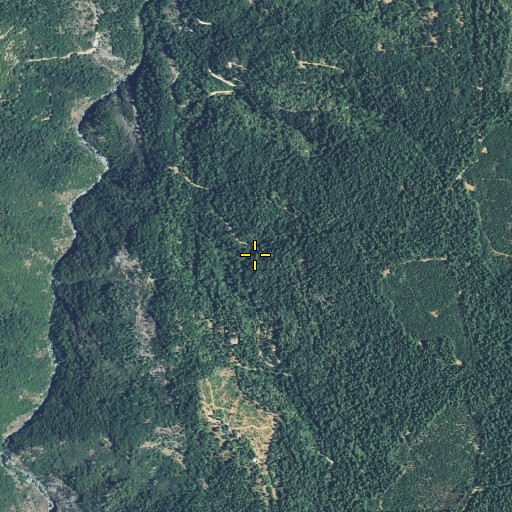 Aerial/Satellite Image of Black Diamond Mine, CA