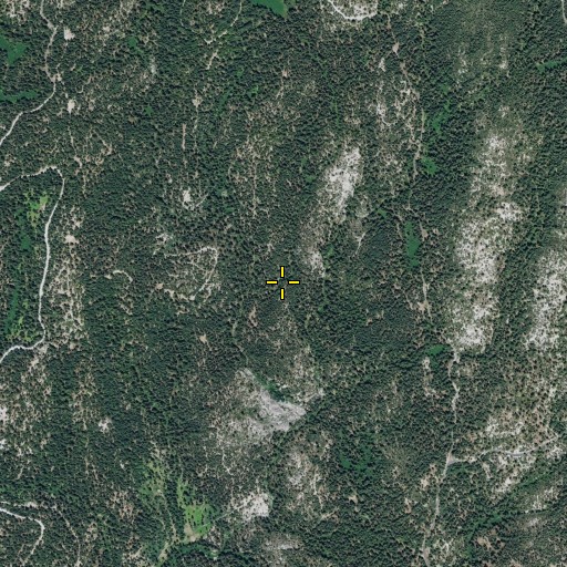 Aerial/Satellite Image of Boulder Creek, CA