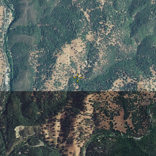 Aerial/Satellite Image of Briarcliff Mines, CA