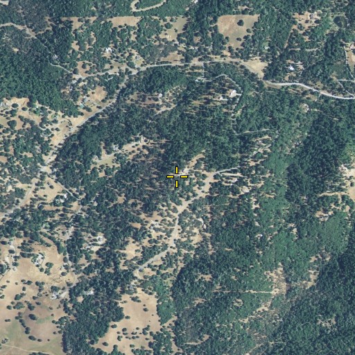 Aerial/Satellite Image of Buck Mountain, CA
