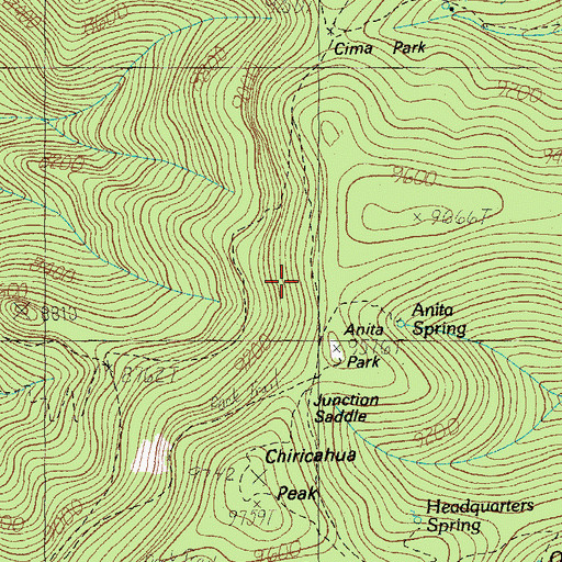 Topographic Map of Crest Trail Two Hundred Seventy, AZ