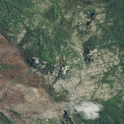 Aerial/Satellite Image of Buns Basin, CA
