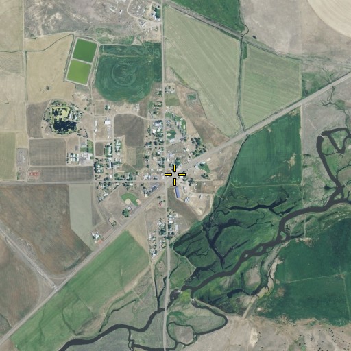 Aerial/Satellite Image of Canby, CA