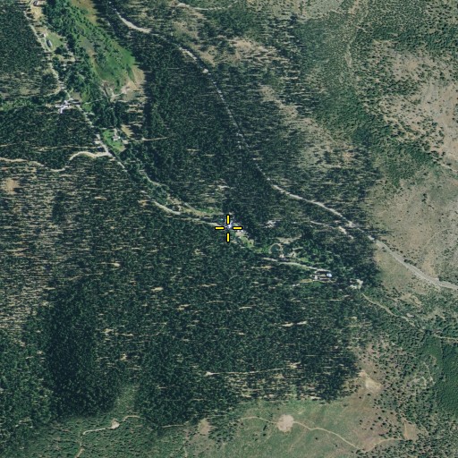 Aerial/Satellite Image of Canyon Ranch, CA