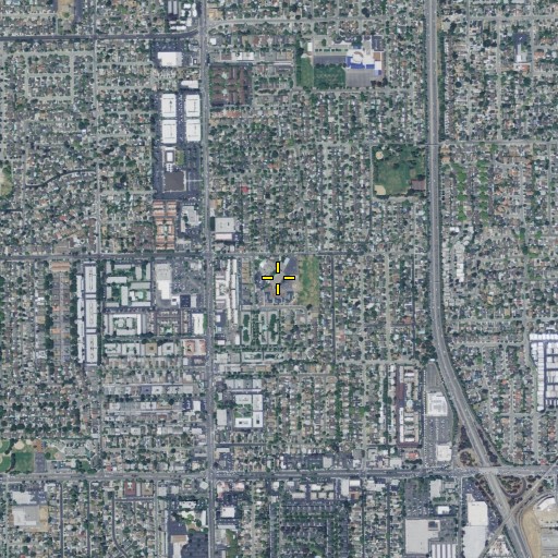 Aerial/Satellite Image of Castlemont Elementary School, CA