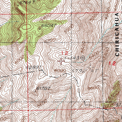 Topographic Map of Mountaintop Tank, AZ