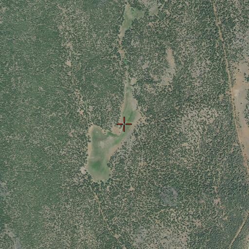 Aerial/Satellite Image of Coyote Hole, CA