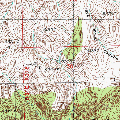 Topographic Map of Red Rock Tank, AZ