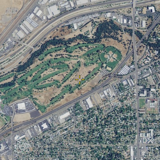 Aerial/Satellite Image of Del Paso Park, CA