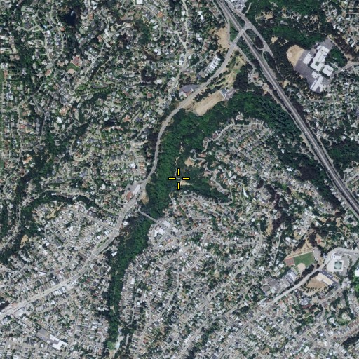 Aerial/Satellite Image of Dimond Canyon Park, CA