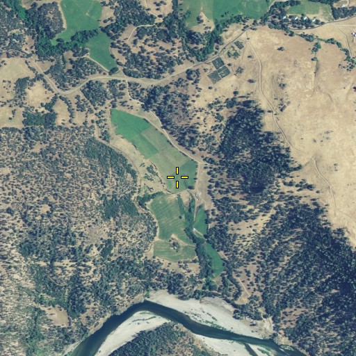 Aerial/Satellite Image of Forbes Ranch, CA