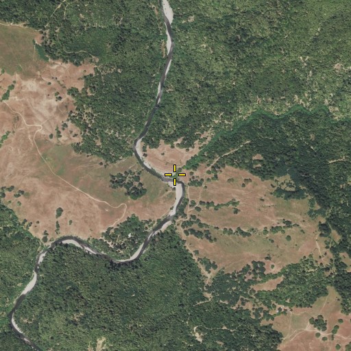 Aerial/Satellite Image of Gilham Creek, CA