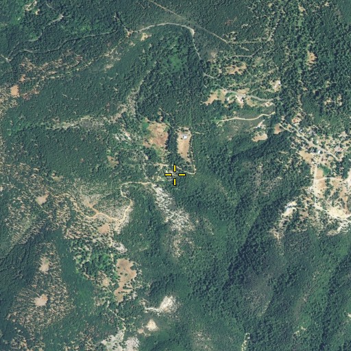 Aerial/Satellite Image of Golden Chief Mine, CA