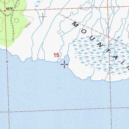 Topographic Map of Goodrich Creek, CA