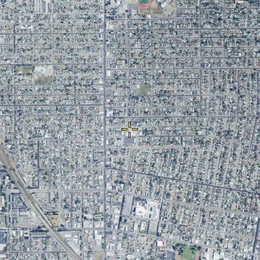 Aerial/Satellite Image of Grant Elementary School, CA