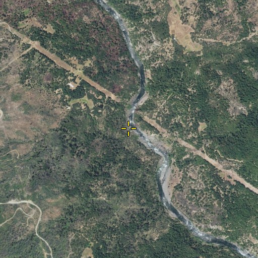 Aerial/Satellite Image of Grapevine Creek, CA
