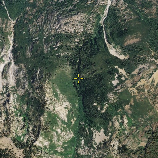 Aerial/Satellite Image of Grouse Valley, CA
