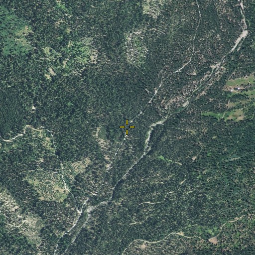 Aerial/Satellite Image of Handy Camp, CA