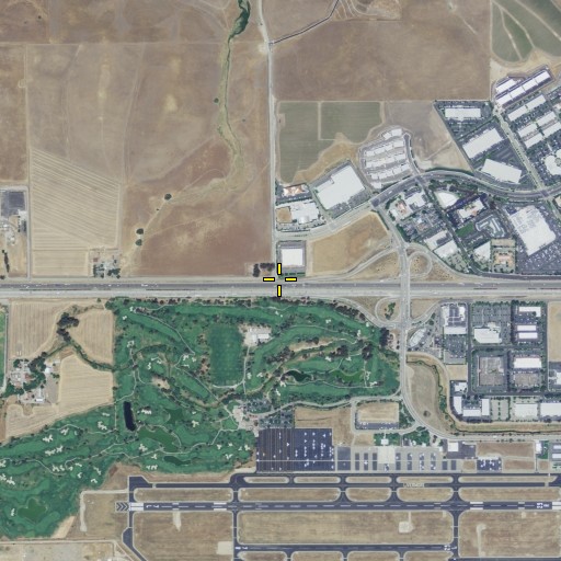 Aerial/Satellite Image of Inman School, CA