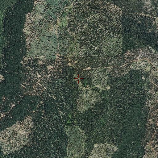 Aerial/Satellite Image of Jennie Spring, CA