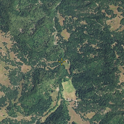 Aerial/Satellite Image of Jewett Valley, CA