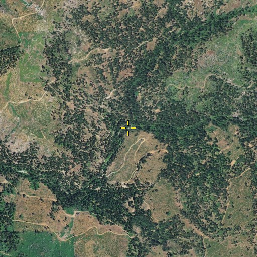 Aerial/Satellite Image of Long Canyon, CA