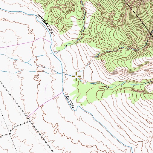 Topographic Map of Long Gulch, CA