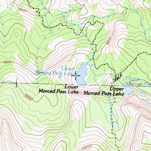Lower Merced Pass Lake, CA