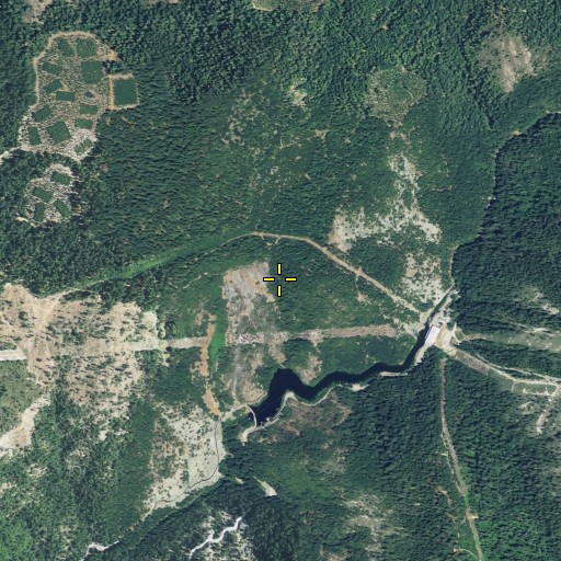 Aerial/Satellite Image of Mammoth Spring Mine, CA