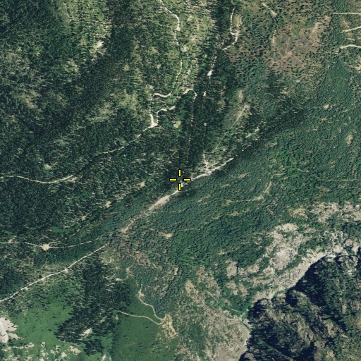 Aerial/Satellite Image of Middlewaters Campground, CA