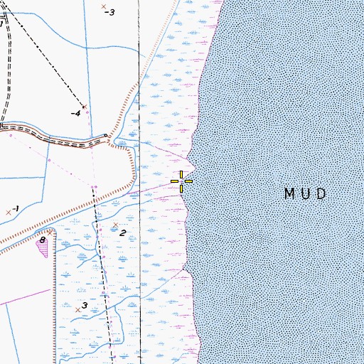 Topographic Map of Miller Creek, CA