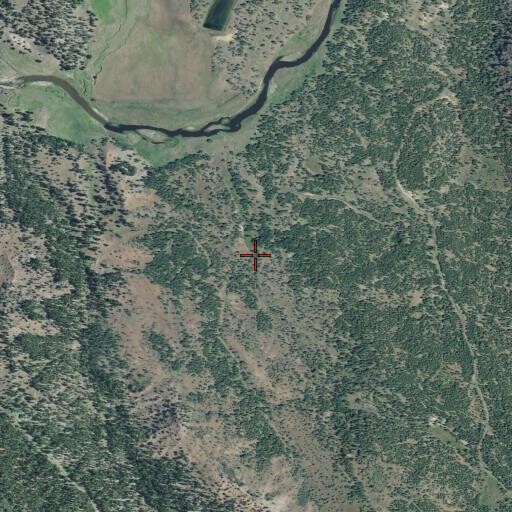 Aerial/Satellite Image of Miller Gulch, CA
