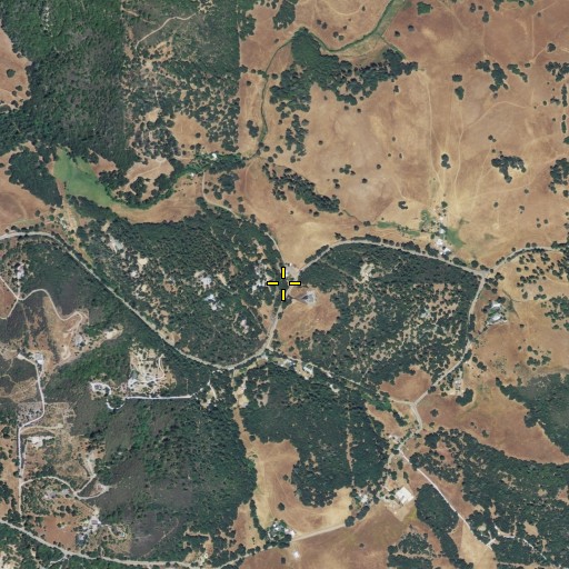 Aerial/Satellite Image of Milligan School, CA