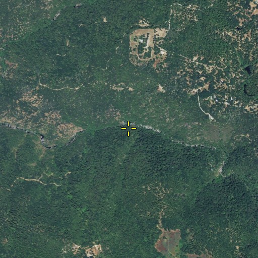 Aerial/Satellite Image of Mosquito Gulch, CA