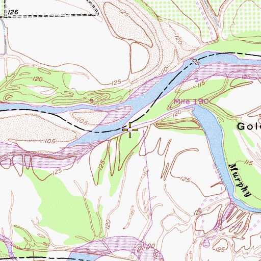 Topographic Map of Murphy Slough, CA
