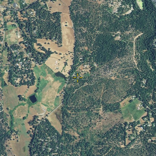 Aerial/Satellite Image of North Star Mine, CA