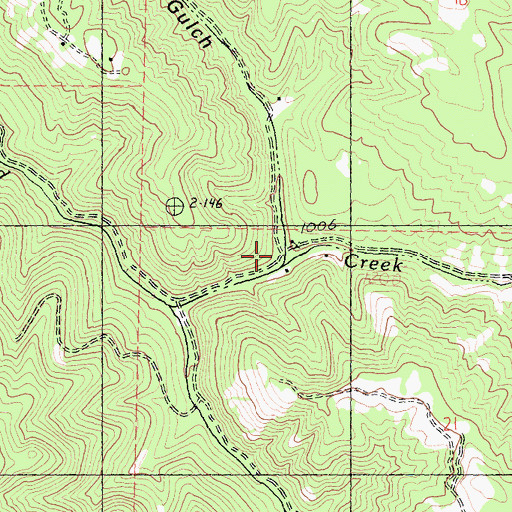 Topographic Map of Russian Gulch, CA