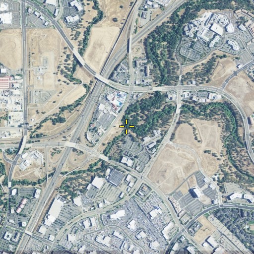 Aerial/Satellite Image of Secret Ravine, CA