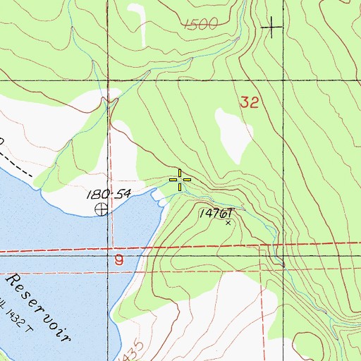 Topographic Map of Sheep Valley, CA